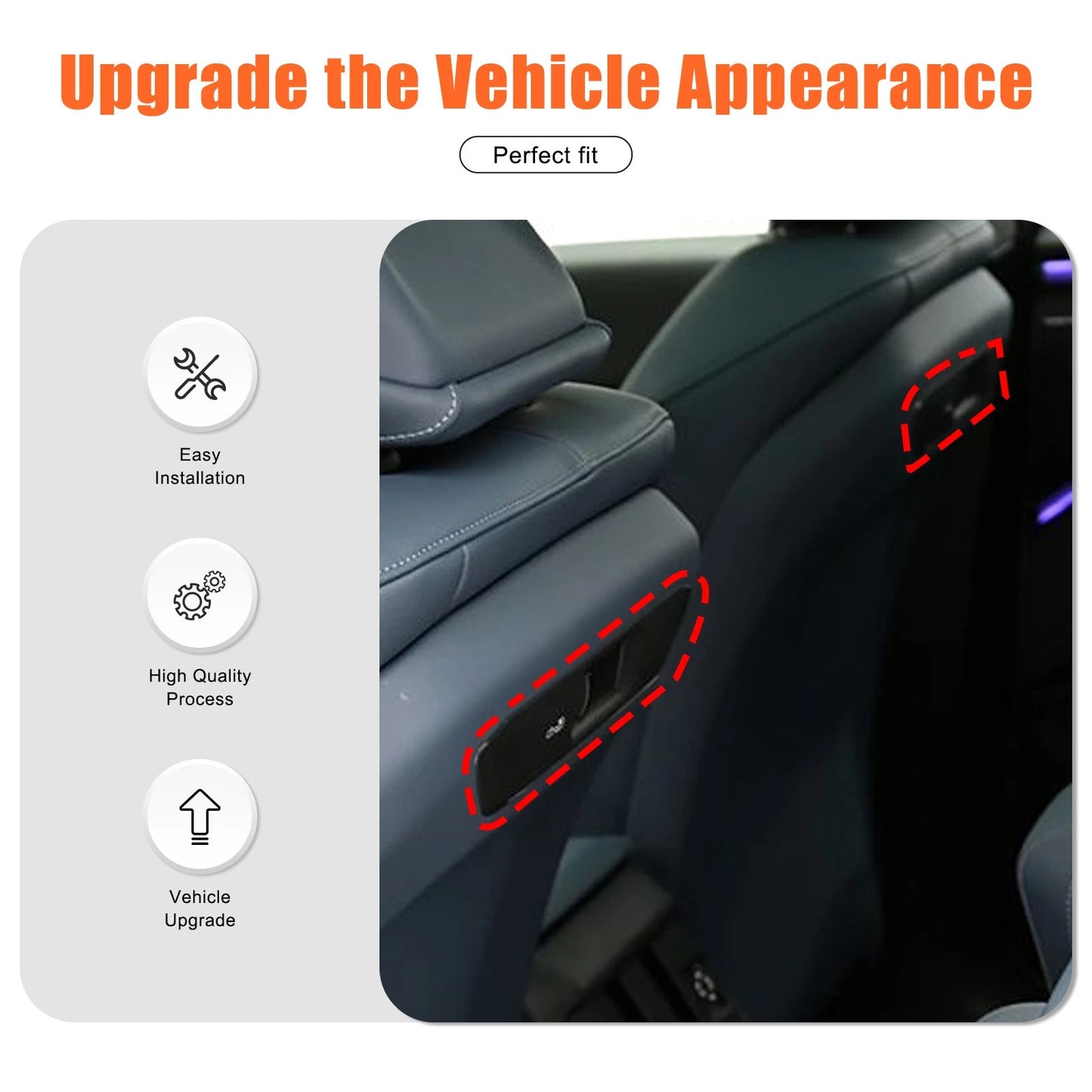 Passend für Bmw X3 M50 2025 Sitz Blende