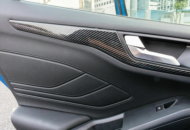 Passend für Ford Focus MK4 Kohlefaser Zierrahmen Fensterheber Lüftung Blenden