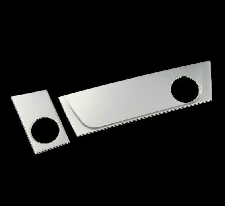 Passend für 2 Teile Edelstahl Passend Für Audi A4 B9 A5 F53 Mittelkonsole Blende Rahmen