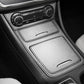Passend für Mercedes W177 CLA GLA Wildleder Mittelkonsole Blenden Silber-Grau