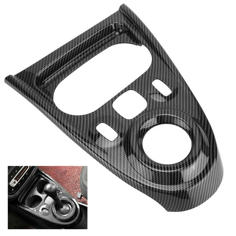 Passend für Smart Fortwo Forfour Blende Mittelkonsole Carbon Zierrahmen Rahmen