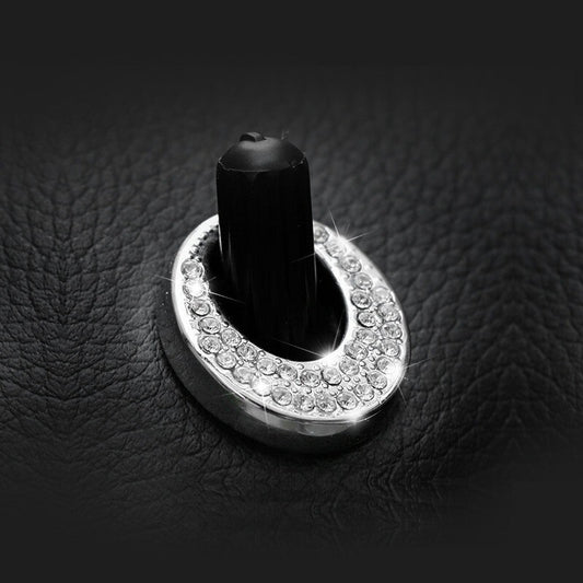 Passend für Mercedes GLA GLK E Klasse Türpin Rahmen Blende Silber Glitzer Strass