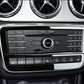 Passend für Mercedes Benz A GLA CLA Radioblende Zierblende Rahmen Schwarz Glanz