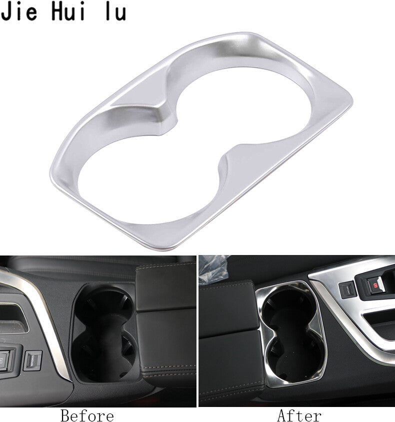 Passend für Peugeot 300 5008 Becherhalter Blende Abdeckung Rahmen Silber