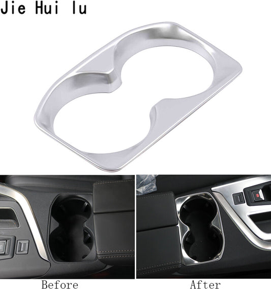 Passend für Peugeot 300 5008 Becherhalter Blende Abdeckung Rahmen Silber