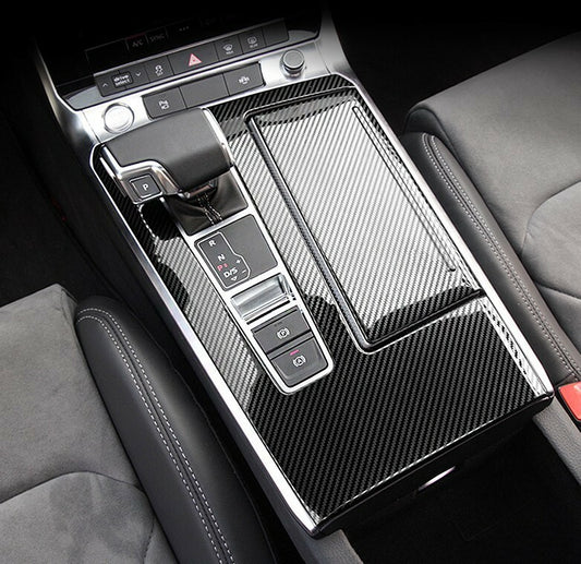Passend für Audi A6 C8 A7 C8 Mittelkonsole Carbon Blende Veredelung Schutz