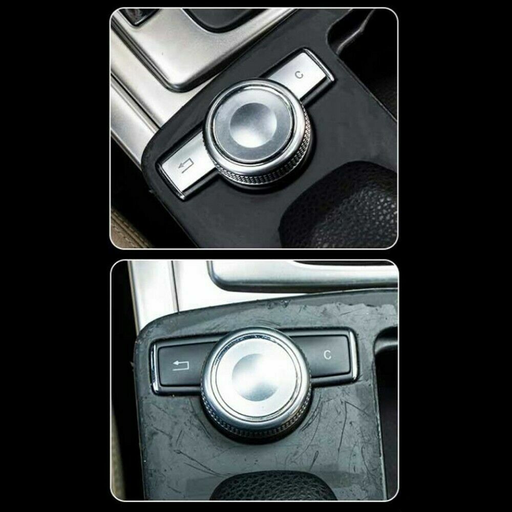 Passend für Mercedes C E GLK CLS Media Blenden Rahmen Zierblende Abdeckung