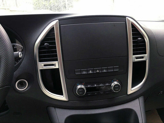 Passend für Mercedes-Benz Vito V-Klasse Klimaanlage Konsole Radio Blende Rahmen