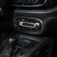 Passend für Smart Fortwo 453 ab 2015 Mittelkonsole Radio Blenden Abdeckung Carbo
