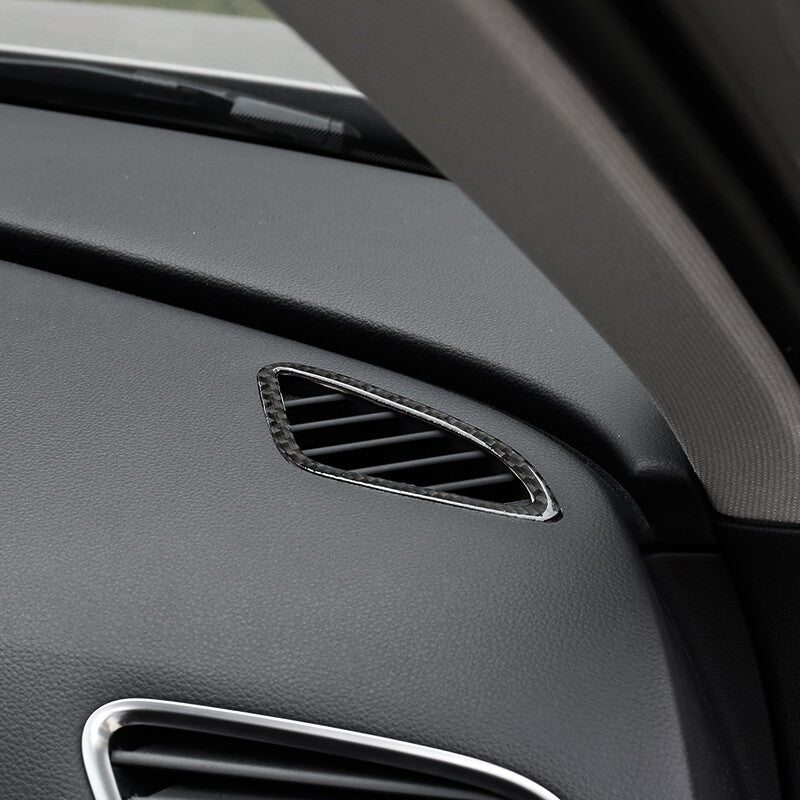 Passend für Audi Q3 Lüftung Luftauslass Rahmen in Carbon Blenden
