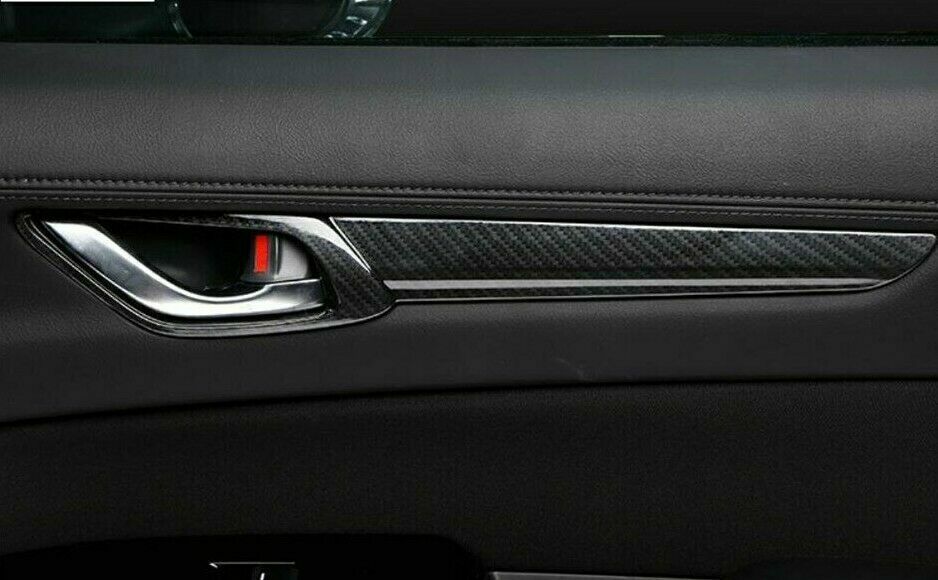 Passend für Mazda CX-5 CX5 Türblenden Rahmen für Tür in Carbon Optik Blenden