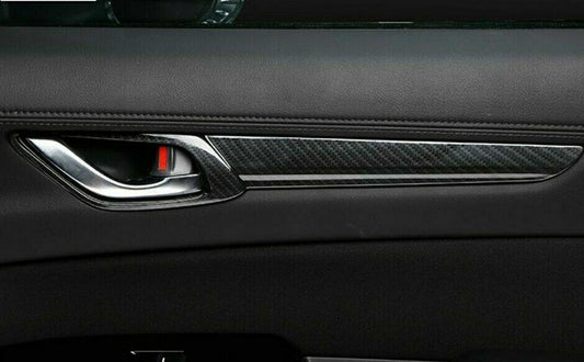 Passend für Mazda CX-5 CX5 Türblenden Rahmen für Tür in Carbon Optik Blenden