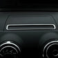 Passend für Audi A3 Navigation Navi Zierrahmen aus Edelstahl Display Rahmen