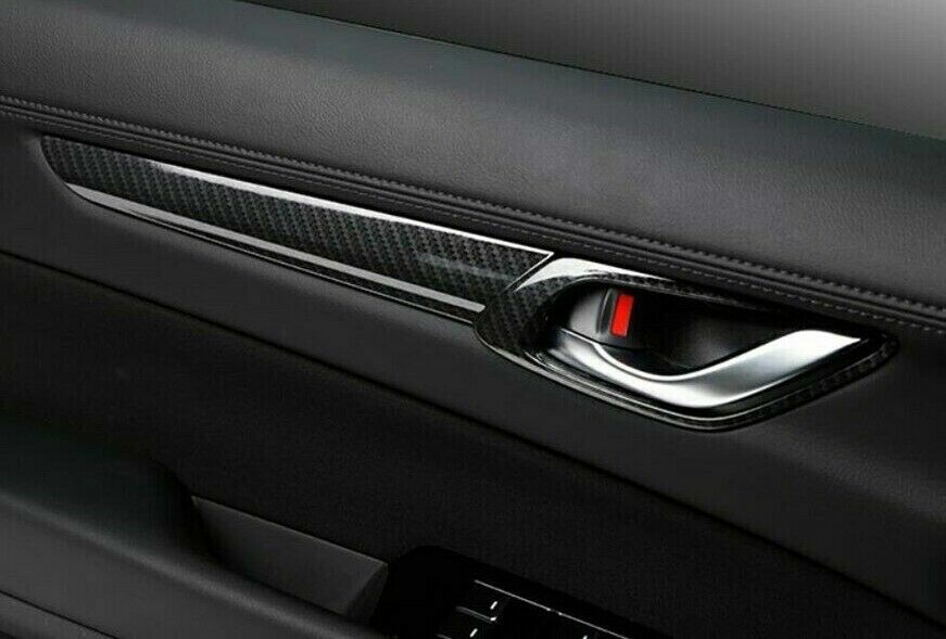 Passend für Mazda CX-5 CX5 Türblenden Rahmen für Tür in Carbon Optik Blenden