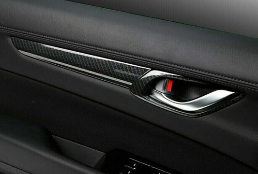 Passend für Mazda CX-5 CX5 Türblenden Rahmen für Tür in Carbon Optik Blenden