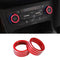 Passend für Ford Focus RS ST Escape Kuga Regler Ringe Blenden Abdeckung Rahmen Ro