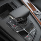 Passend für Audi A4 B9 2017-21 Schaltung Blende Abdeckung Rahmen Carbon
