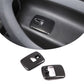 Passend für Smart Fortwo 453 Fensterheber Blenden Abdeckung Carbon