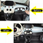 Passend für Fiat 500 Abarth 595 2016-2023 Mittelkonsole Blende