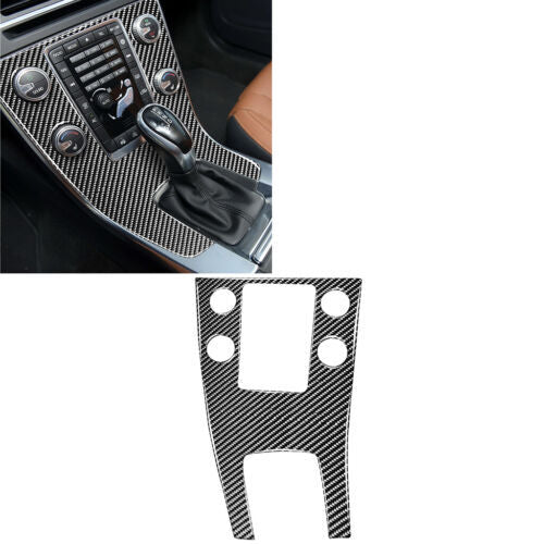 Passend für Volvo S60 V60 Mittelkonsole Blenden Abdeckung Carbon