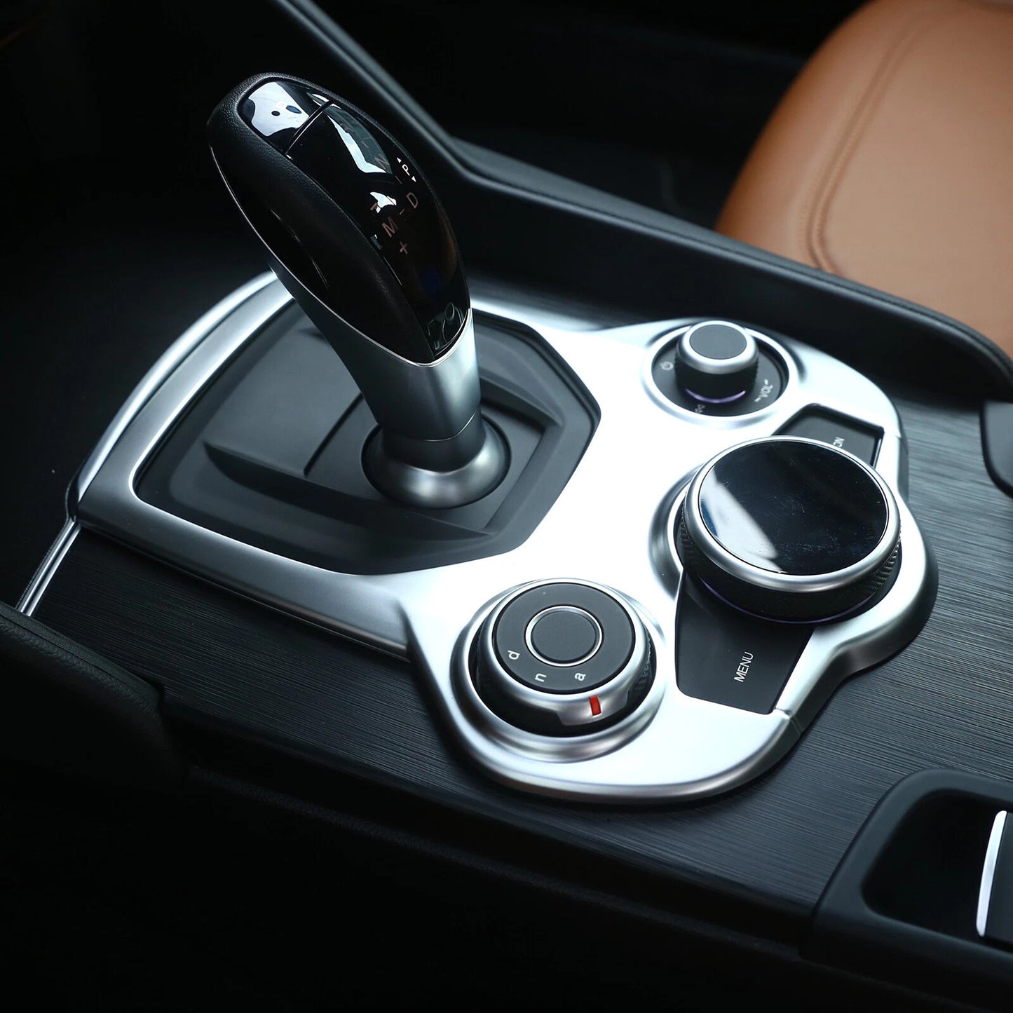 Passend für Alfa Romeo Giulia 17-19 Mittelkonsole Blende