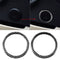 Passend für BMW 6erE63 E64 M6 2004-10 Lautsprecher Ringe Blenden Abdeckung Carbo