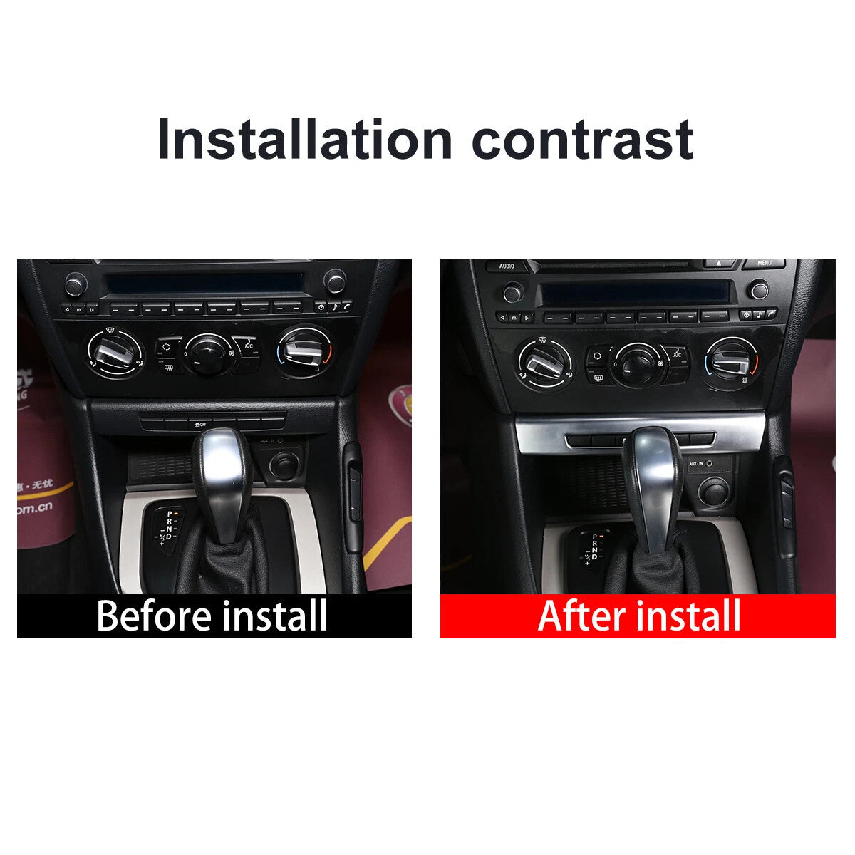 Passend für Bmw X1 E84 2011-2015 Mittelkonsole Blende