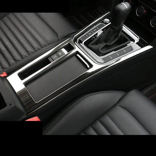 Passend für VW Volkswagen Passat B8 Edelstahl Mittelkonsolen Abdeckung Tuning
