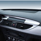 Passend für Audi A6 C7 A7 2012-2018 Radio Navi Zierrahmen Blenden Set Edelstahl