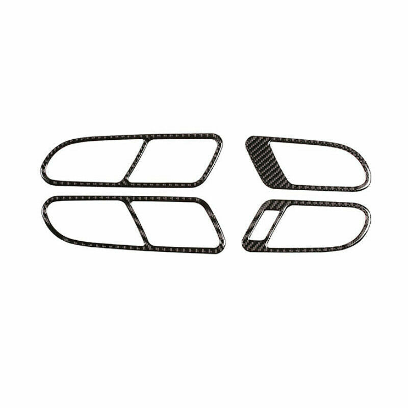 Passend für VW Tiguan 2010-2016 Türgriffe Abdeckung Blenden Rahmen Tuning Carbon