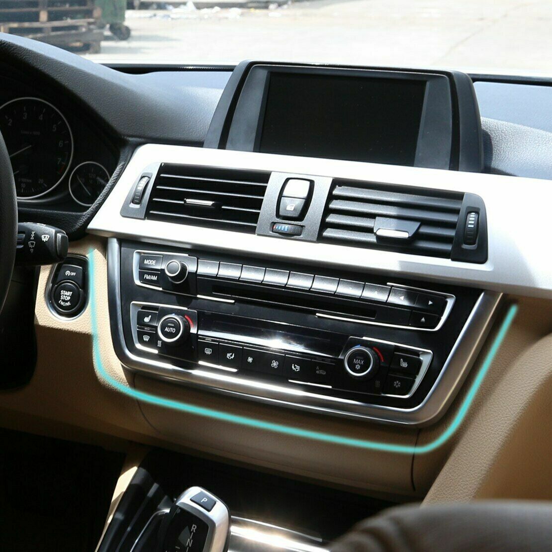 Passend für BMW 3 Series F30 F31 F34 4 Series F32 F36 Radio Rahmen Blende