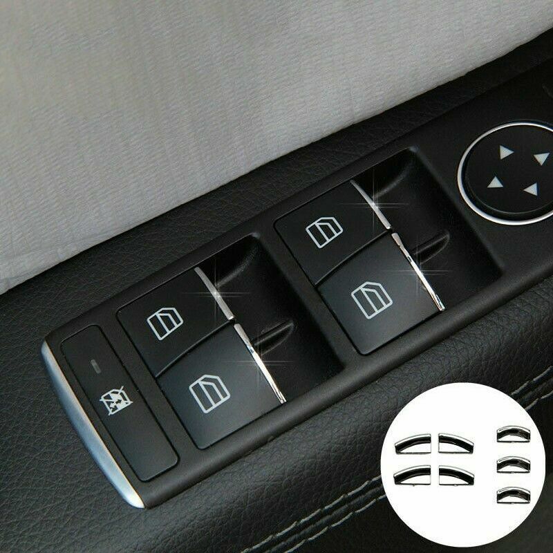 Passend für Mercedes C E GLK Fensterheber Blenden Rahmen Zierblenden Abdeckung