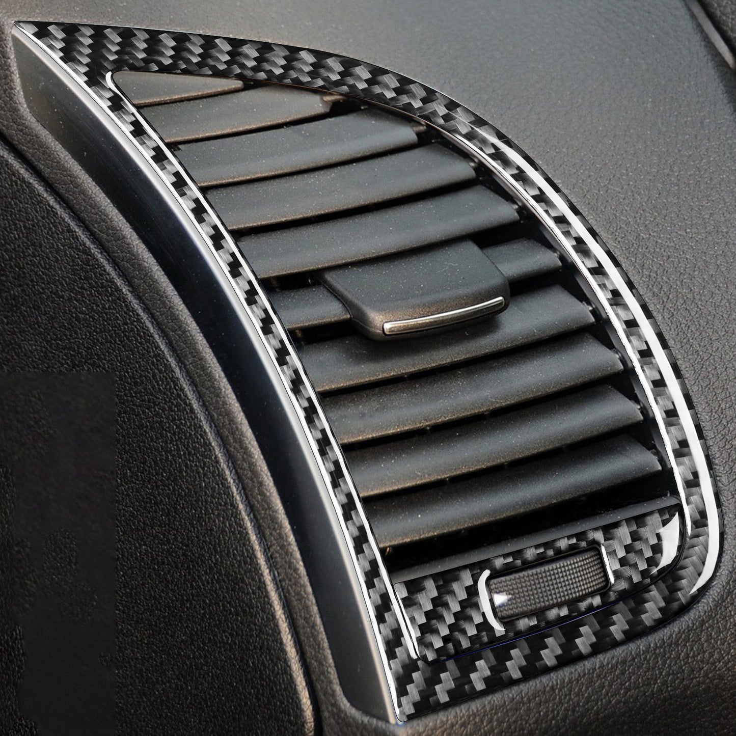 Passend für Audi Q7 Lüftung Blenden Abdeckung Rahmen Carbon