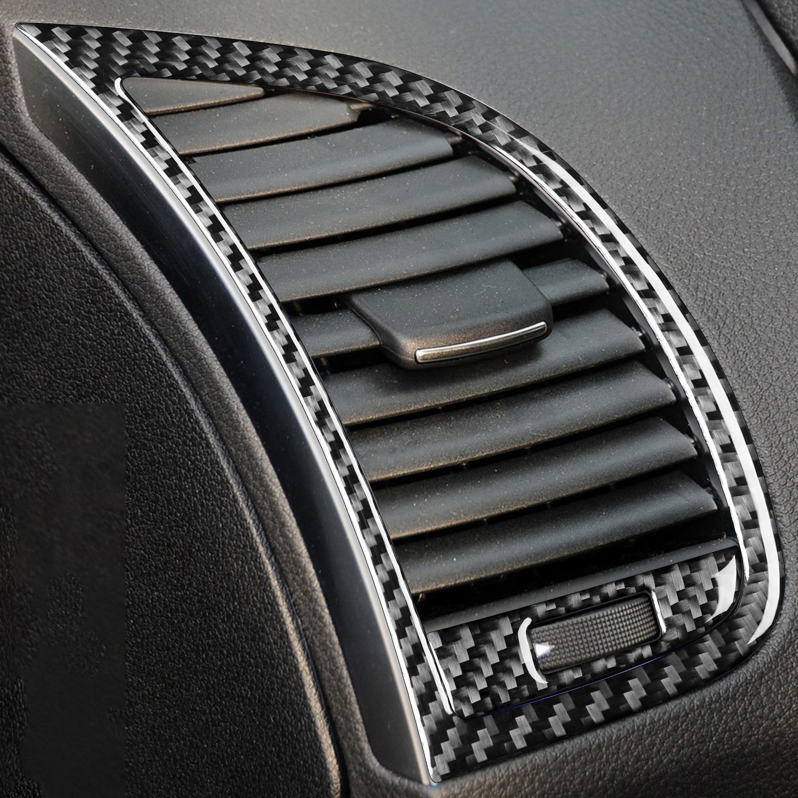 Passend für Audi Q7 Lüftung Blenden Abdeckung Rahmen Carbon