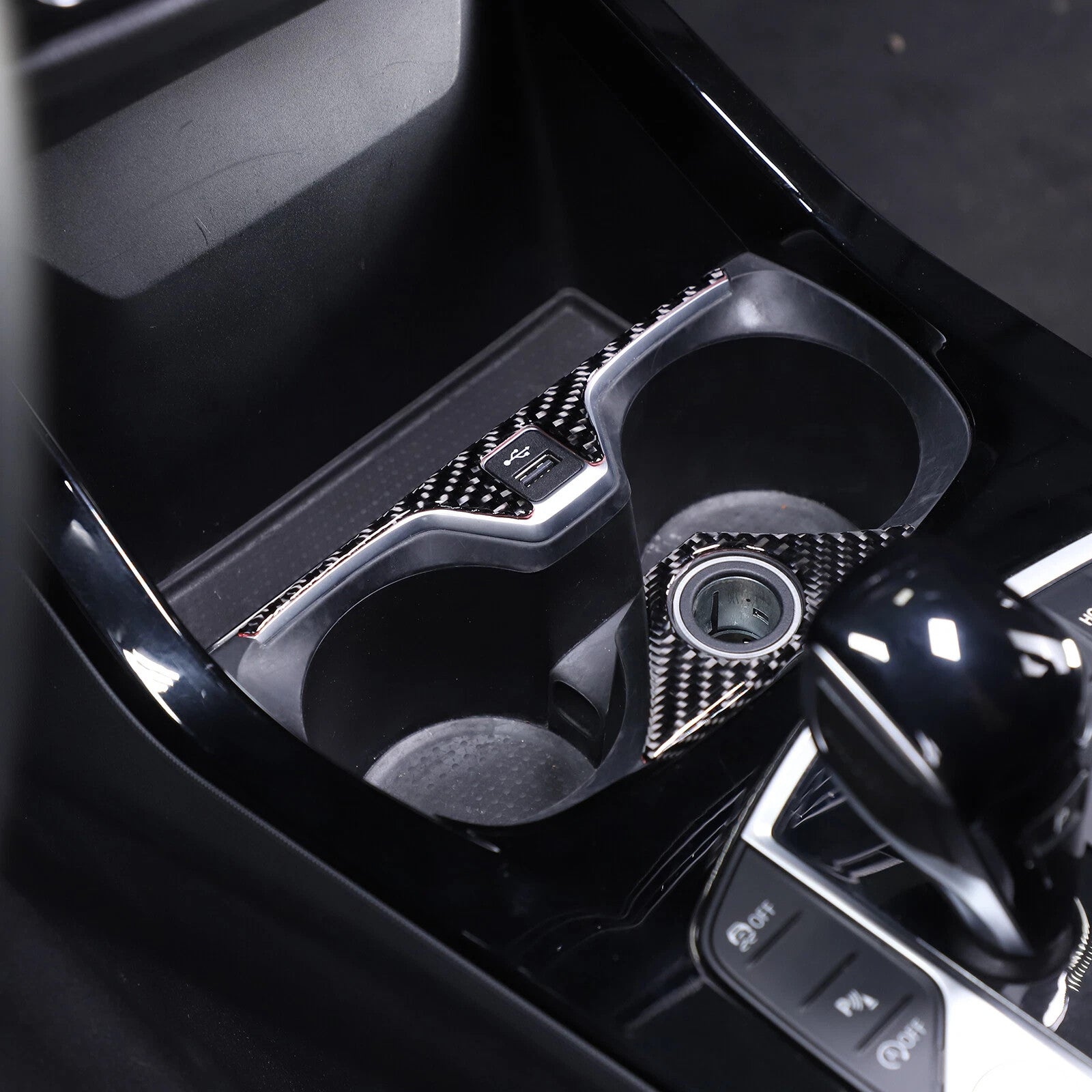 Passend für Bmw 1Er F40 Bj 2020-2024 Getränkehalter Blende