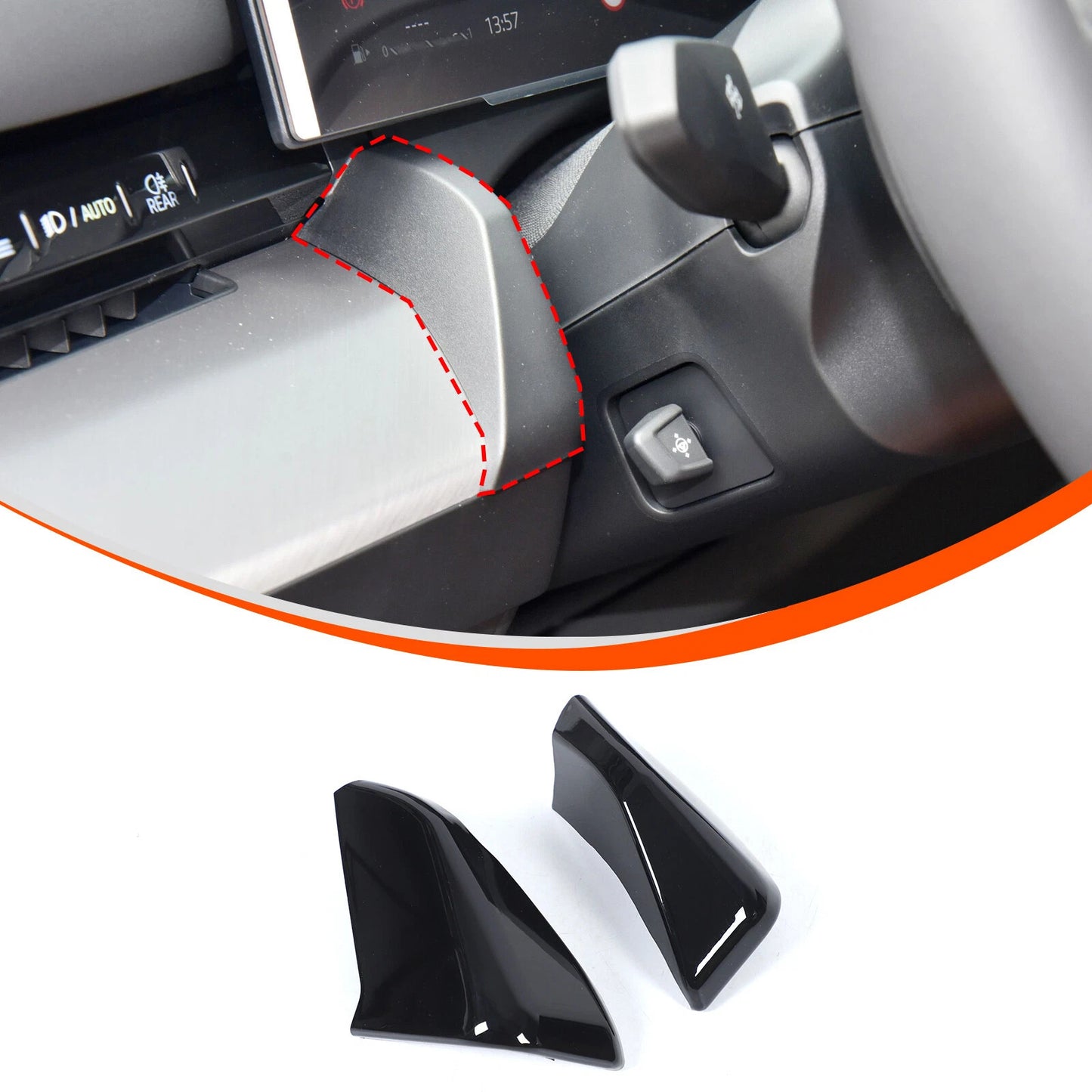 Passend für Bmw 5 Series G60 2024 Radio Blende