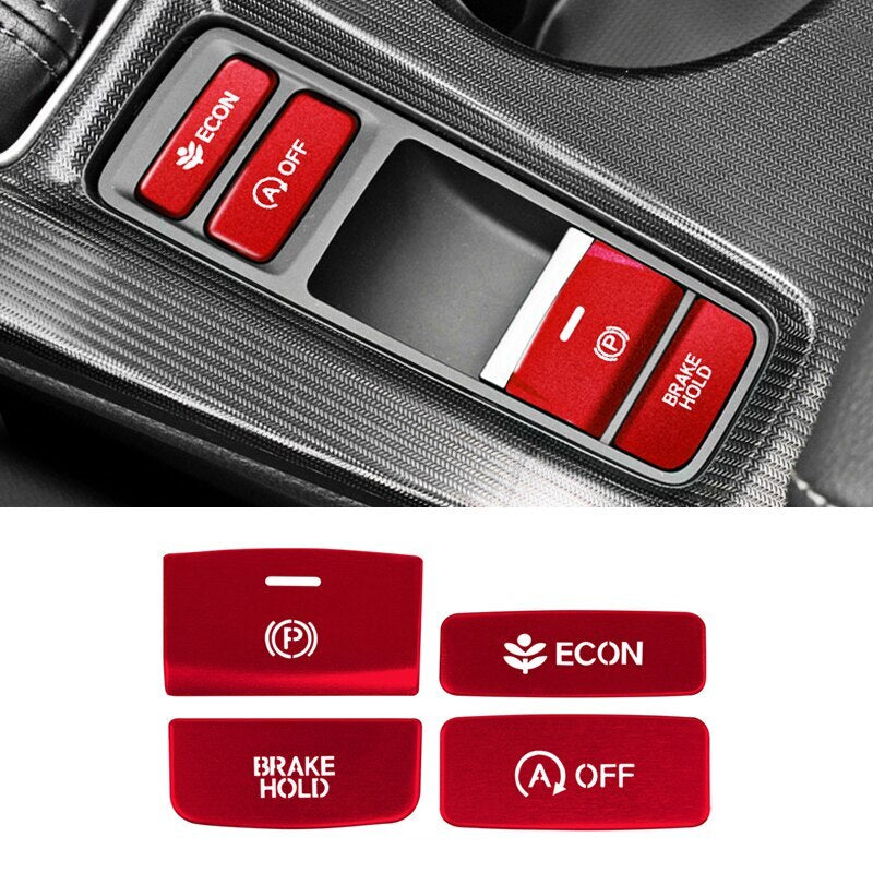 Passend für Honda Civic 11th 2022 Tasten Schalter Blenden Abdeckung Tuning