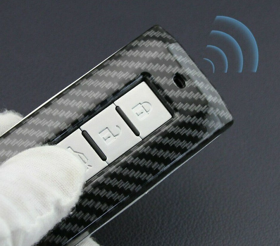 Passend für Mitsubishi Outlander ASX Lancer RVR Carbon Schlüssel Cover Hülle