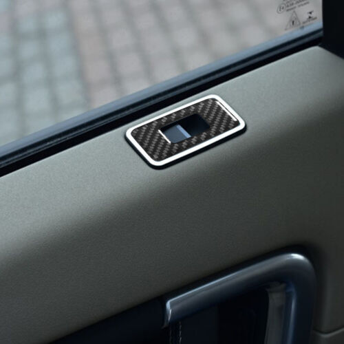 Passend für Land Rover Fensterheber Blenden Abdeckung Carbon