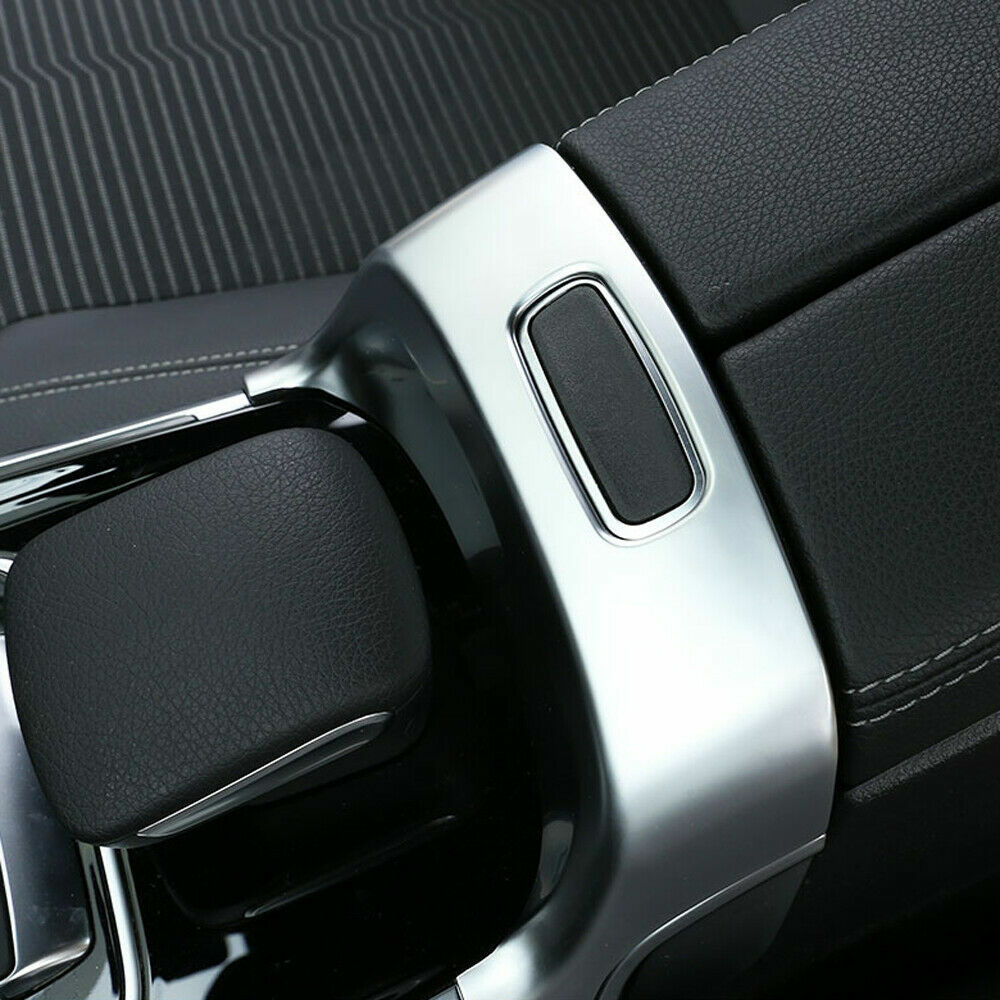Passend für Mercedes-Benz GLA GLB Mittelkonsole Fach Blende Rahmen Tuning Silber
