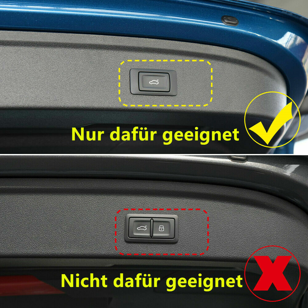 Passend für Audi A3 8Y Koferraumtaste Blenden Rahmen Zierblende Abdeckung