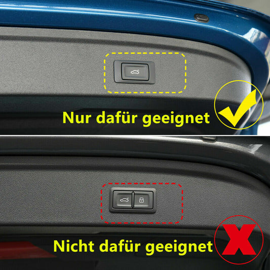 Passend für Audi A3 8Y Koferraumtaste Blenden Rahmen Zierblende Abdeckung
