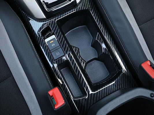 Passend für VW T-Cross 2018-2020 Mittelkonsole Blenden Set Carbon Schutz Rahmen