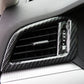 Passend für VW Tiguan Luftauslassblenden Carbon Lüftung Rahmen Schutz Zierrahmen