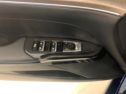Passend für KIA Optima K5 GT 2020-22 Fensterheber Blenden Abdeckungen Rahmen