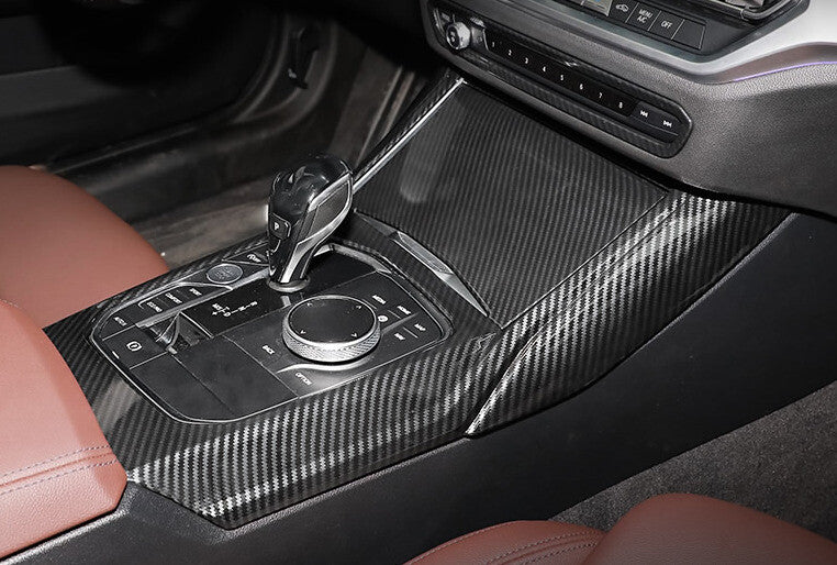 Passend für BMW 3 G20 Mittelkonsole Abdeckung Blenden Rahmen Tuning Carbon