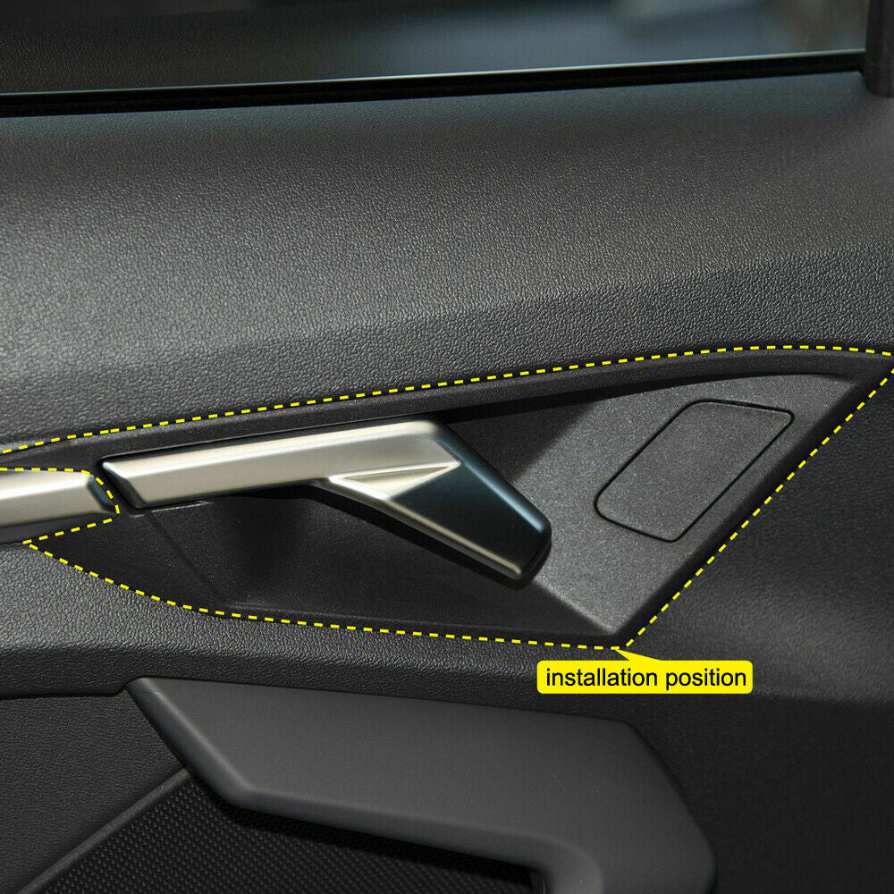 Passend für Audi A3 8Y 2020 Türgriffe Blenden Rahmen Zierblende Abdeckung