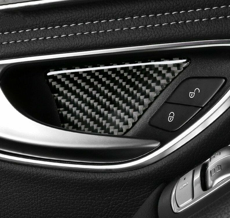 Passend für Mercedes Benz W205 W213 GLC X253 Carbon Türgriff Griff Schutz Blende