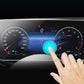 Passend für 2x Passt zu Mercedes C Klasse W206 2022 Schutz Glas Folie Sonnen Filter Display