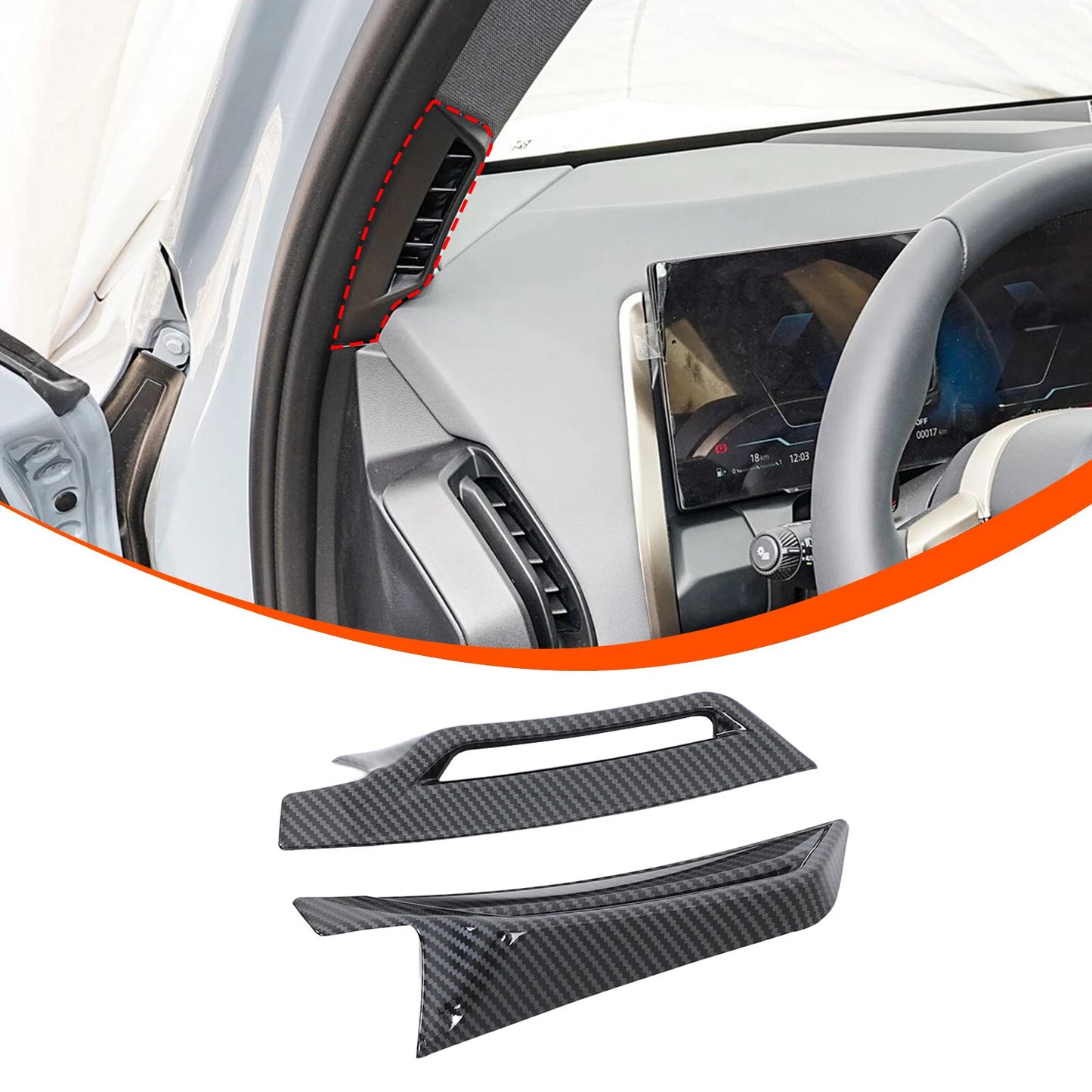 Passend für Bmw X3 G45 M50 2025 Lueftung Blende